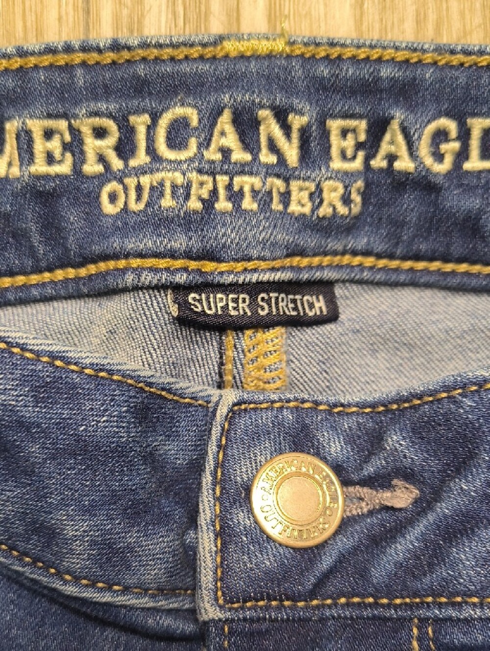 Jegging High Rise w/28.5" Inseam Super High Rise Stretch🦅 American Eagle sac802 - Picture 5 of 6